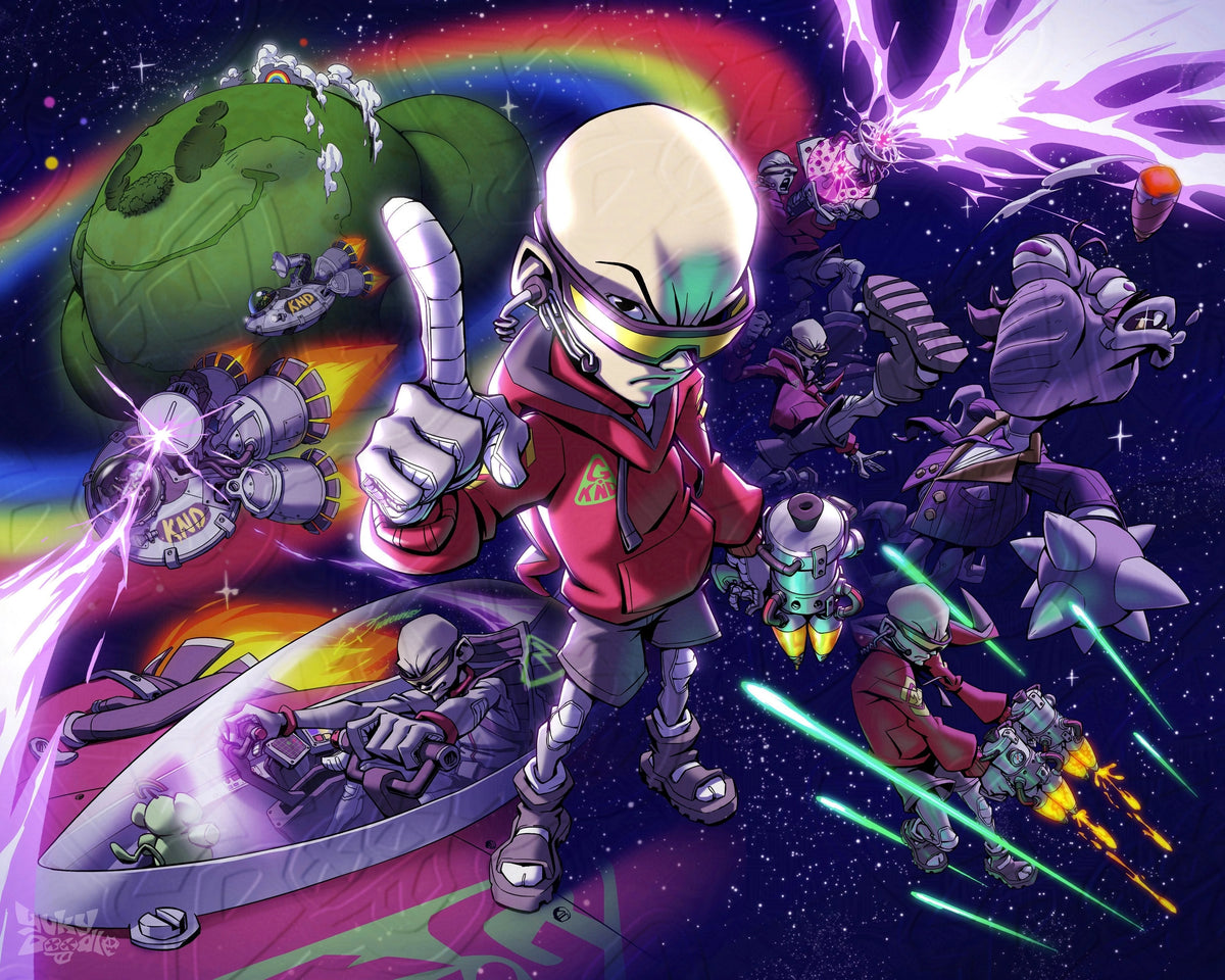Galactic Kids Next Door, Fan Art