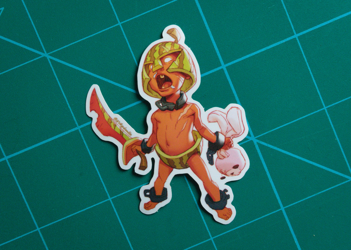 Watermelon Warriorz Sticker Pack