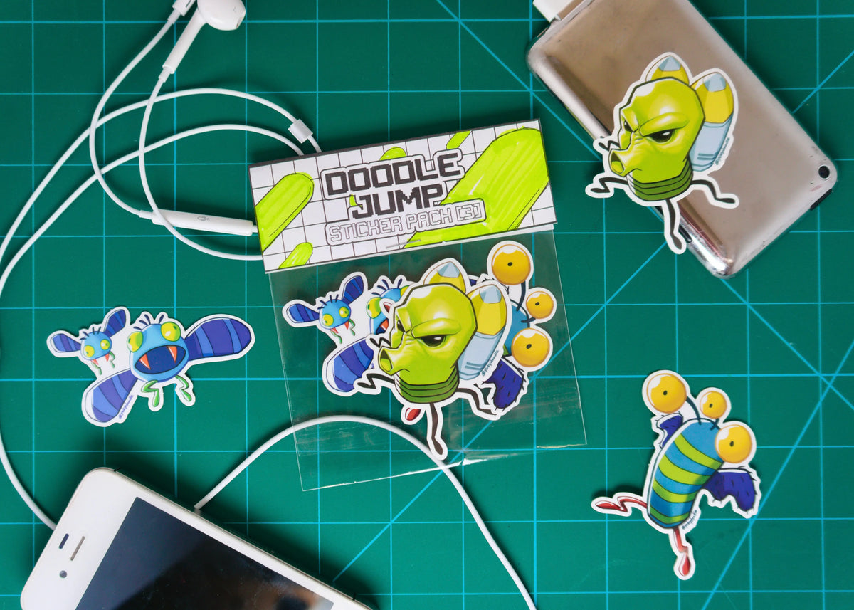 Doodle Jump Sticker Pack